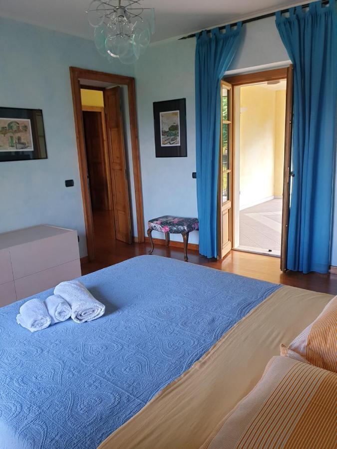 L'Ortensia Della Villa Isabella, Camera Con Vista Lago, Balcone Sul Parco E Bagno Esclusivo All'Esterno Della Camera Stresa Eksteriør billede