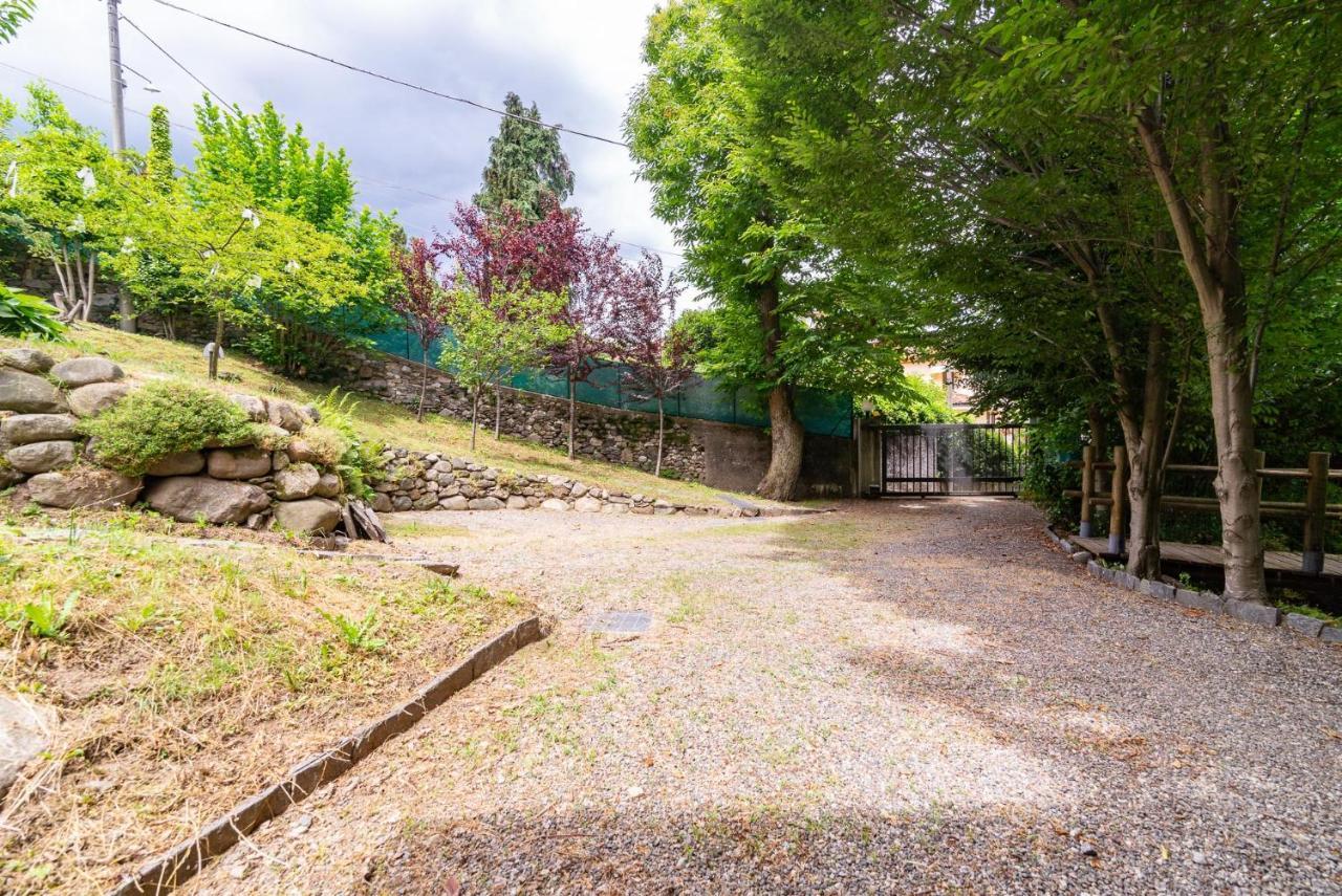 L'Ortensia Della Villa Isabella, Camera Con Vista Lago, Balcone Sul Parco E Bagno Esclusivo All'Esterno Della Camera Stresa Eksteriør billede